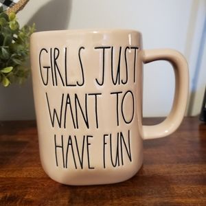 Rae dunn girls just want to have fun mug